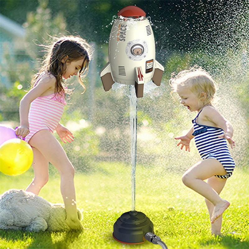 Lanceur de fusée en plein air, jouet d'arrosage à pression d'eau, Interaction amusante dans le jardin, pelouse, jouets de pulvérisation d'eau pour enfants, Gadgets d'été