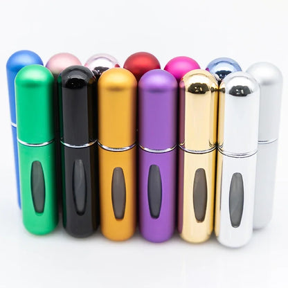 mini Bouteille de parfum rechargeable Portable de 5ml, avec pompe de parfum en Spray, récipient cosmétique vide, Mini bouteille atomiseur de voyage