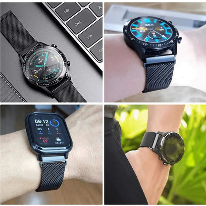 20mm 22mm Strap for Samsung Galaxy watch 4/5/5Pro 44mm/40mm/Active 1/2 Magnetic loop Bracelet Galaxy Watch 4 classic 46mm 42mm