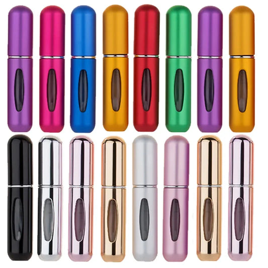 mini Bouteille de parfum rechargeable Portable de 5ml, avec pompe de parfum en Spray, récipient cosmétique vide, Mini bouteille atomiseur de voyage